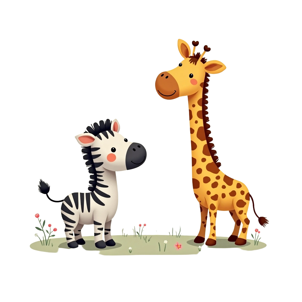 Cute Safari Friends